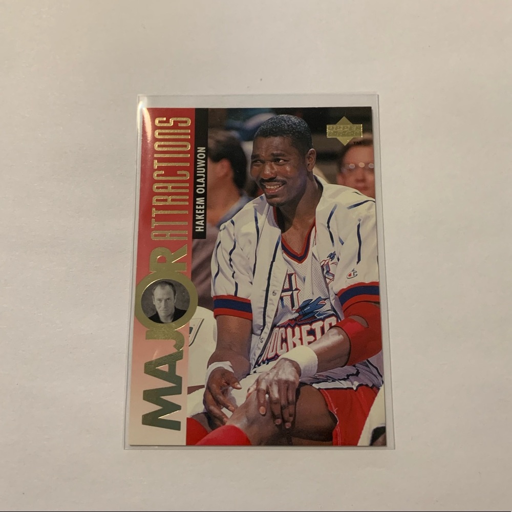 Hakeem Olajuwon ‘95 Upper Deck Card